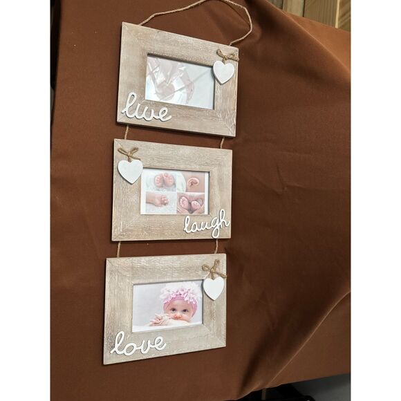 Hanging Collage Picture Frame 4x6" New - Picture 1 of 9